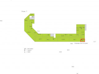 Фотография Аренда офиса, 33 м² , площадь Конституции 2  №2