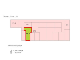 Фотография Аренда офиса, 27 м² , Заозёрная улица 8  №2