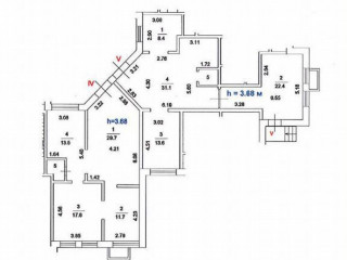 Фотография Аренда помещения свободного назначения, 152 м² , Большой Саввинский переулок 3  №4