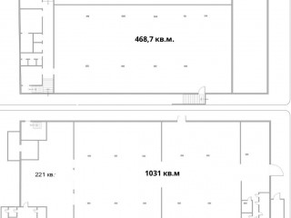 Фотография Аренда помещения свободного назначения, 1500 м² , Большая Филёвская улица 3к1  №6