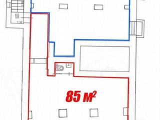 Фотография Аренда помещения свободного назначения, 85 м² , Можайский переулок 5  №2