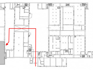 План помещения: Аренда склада, 196 м² , Боровая улица  , №1