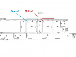 Фотография Аренда офиса, 30 м² , улица Пестеля 15  №2