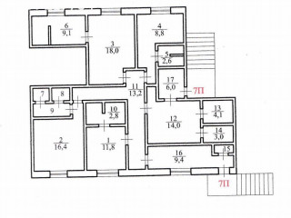 Фотография Аренда помещения свободного назначения, 126 м² , Новопесчаная улица 17к4  №24