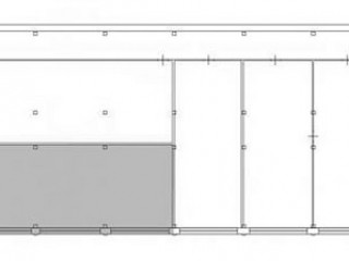 План помещения: Аренда склада, 227 м² , улица Швецова  , №1