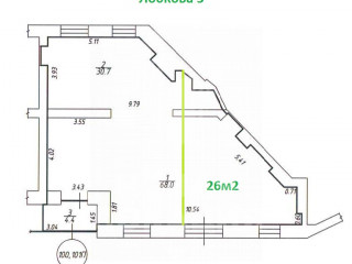 Фотография Аренда офиса, 26 м² , улица Лобкова 3  №7