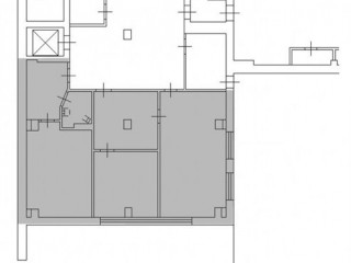 План помещения: Аренда склада, 134 м² , проспект Тореза  , №1